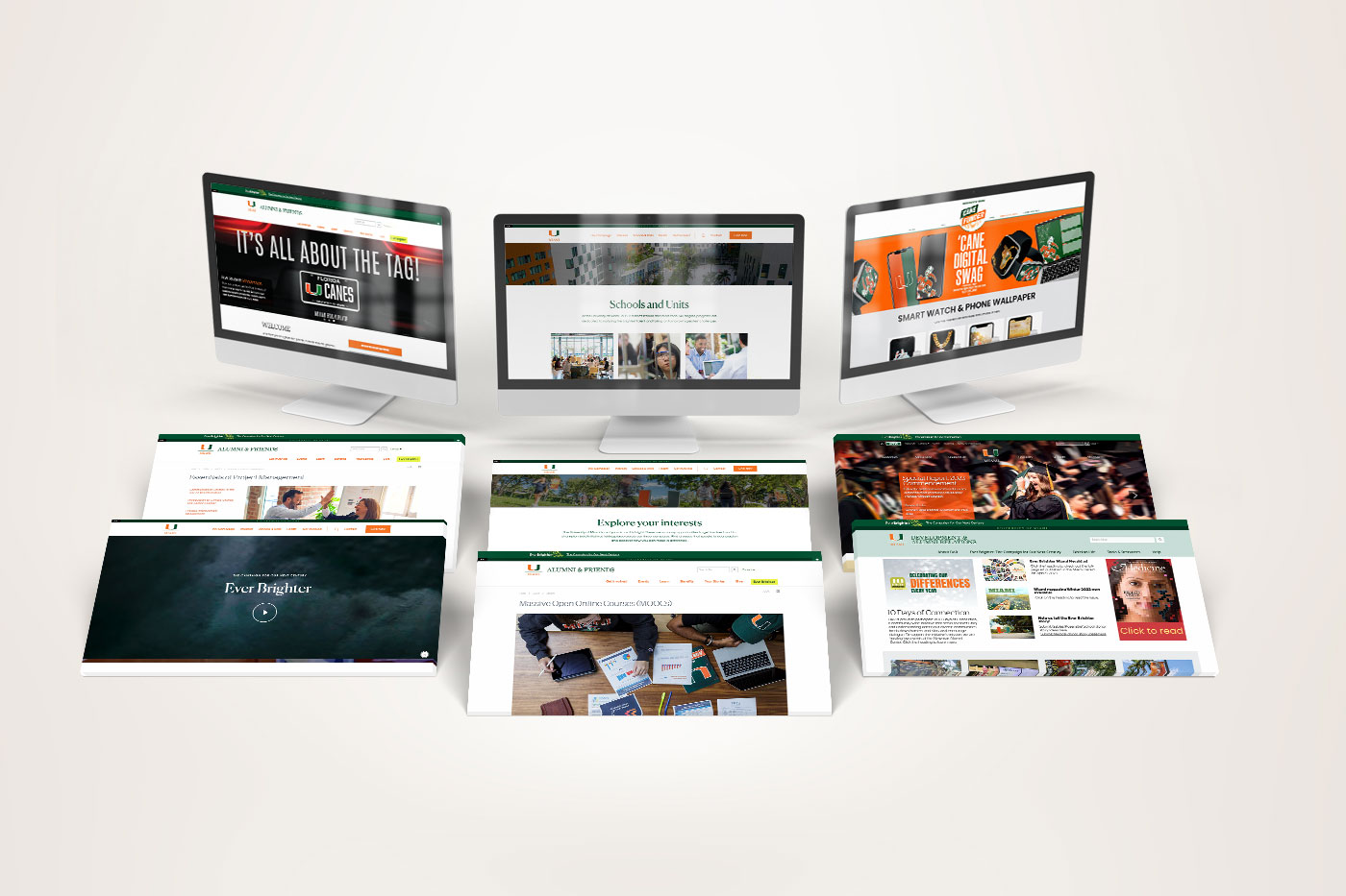 Alumni Website Mockup